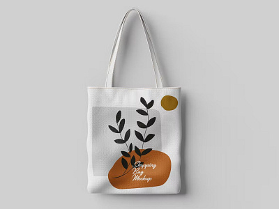 Paper Bag Mockup app bag branding cute design illustration logo mockup packaging packaging design paper ux