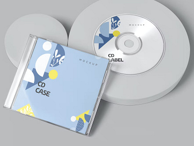 CD/ DVD Case Mockup app branding cd cd case cute design dvd illustration logo packaging packaging design
