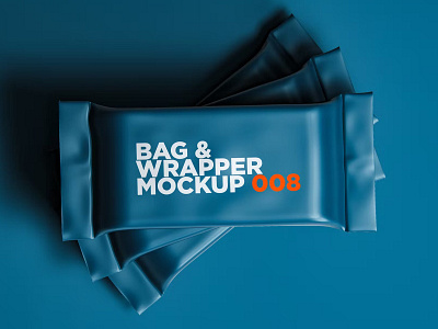 Wrapper Bag Mockup app bag branding design illustration logo mockup packaging packaging design wrapper wrapper packaging