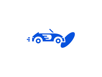 BRB brb car dimension drive icon illustration portal symbol time travel vector wheels wings