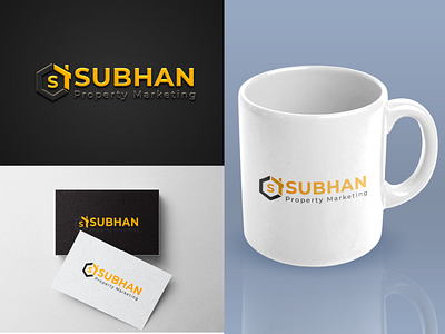 Subhan Property Marketing logo design