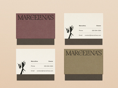 Marcelina's Jewelry Brand Identity Design and Business Cards brand brand design brand designer brand identity branding business cards design fashion identity jewelry
