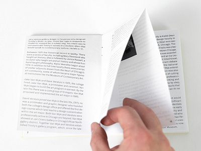 French Fold in Book Design