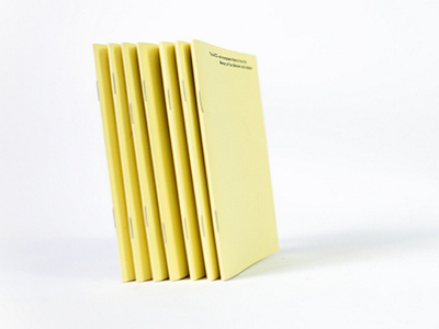 Stack of Yellow Editorial Books book design book designer books yellow