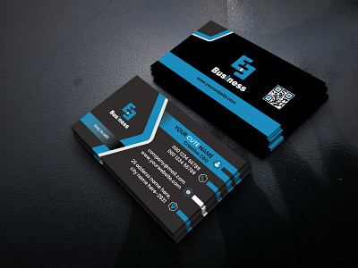 Business card Template 3d branding business card design graphic design illustration motion graphics ui