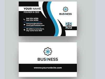 Creative Business card Template branding business card card corporate design design graphic design illustration logo template visiting card