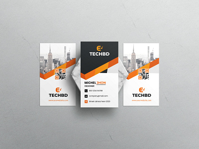 Creative BUsiness card Template design bra branding business card business card template deisgn card corporate deisgn creative design graphic design illustration logo vector