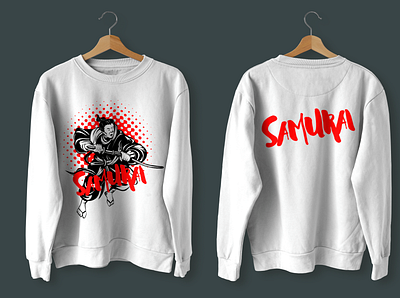 SAMURAI T-shirt branding dress fashion graphic design illustration sweeter tshirt