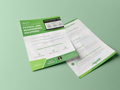 Service Flyer | PayRoll 1 design graphic design