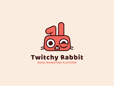 ThirtyLogos #3: Twitchy Rabbit branding email marketing illustration logo logo design thirtylogos thirtylogoschallenge