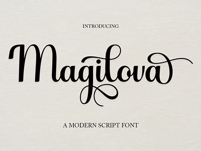 Magilova Script