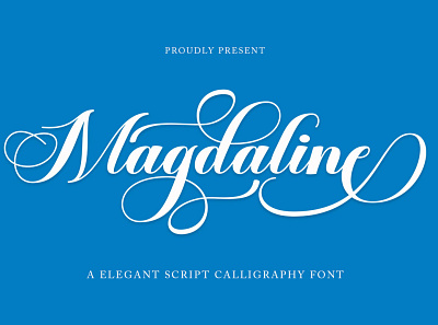 Magdaline Script alternates beautiful branding calligraphy cards design elegant font graphic design illustration logo modern stylistic wedding