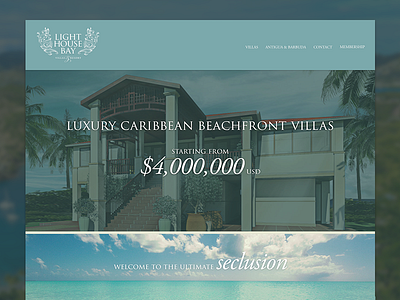 Lighthouse Bay Villas Homepage