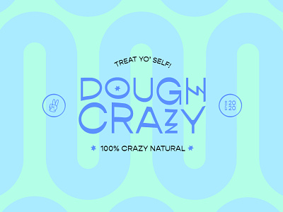 Dough Crazy Branding branding crazy dough crazy doughnut