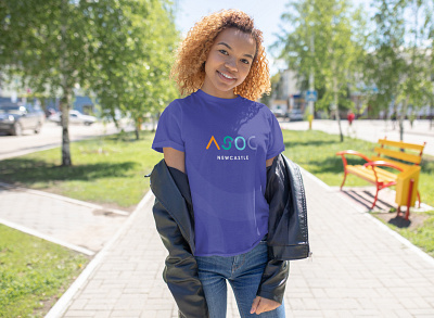 ASOC branding campus tshirt university young adults youth