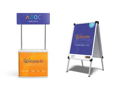 ASOC Signage campus signage student university