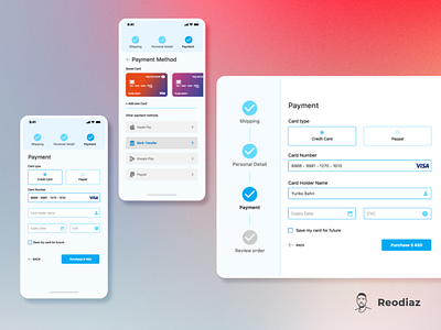 Credit card checkout form design design figma graphic design ui ui design