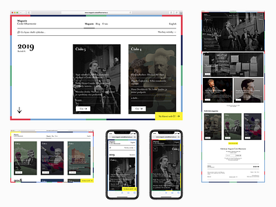 Czech Philharmonic – web concepts 3