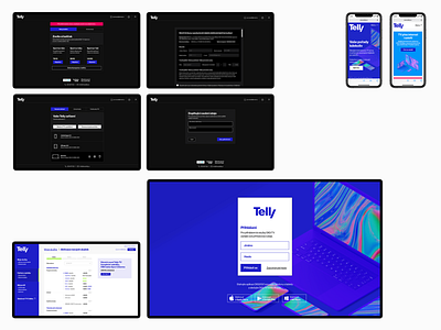 Telly – digital branding overview app design interface iphone najbrt new studio najbrt ui user interface website