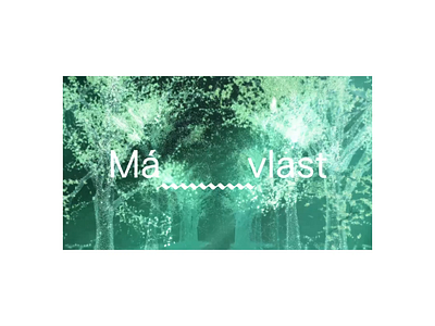 Ma Vlast – logo version animation branding design identity identity branding illustration logo mark najbrt philharmonic studio najbrt typography