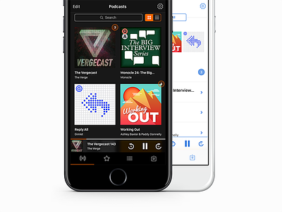 Rocketcast – Case Study app case study concept design idea ios music player podcast rocketcast