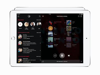 Youradio – iPad app cleevio design interface ipad music user interface youradio