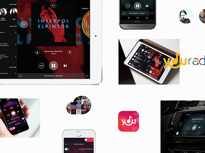 Youaradio – case study android app app animation app animations app branding ipad iphone logo new new age user interface youadio