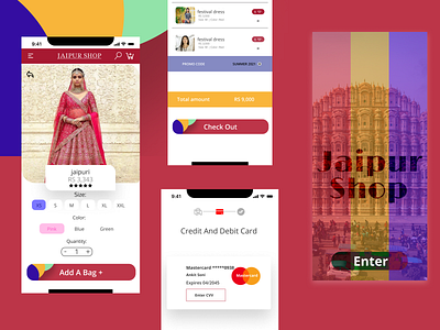 eCommerce app ui design appui branding design designer ecommerceapp fashioapp figmadesign graphic design india jaipur