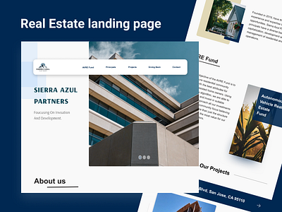 Real estate landing page design 3d animation appui branding designer figma figmadesign graphic design logo motion graphics ui