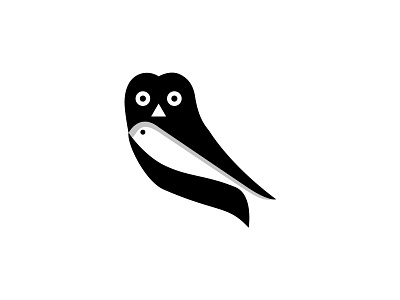 The Owl animal artwork bird branding clean design drawing icon illustration illustrative logo logo design logo designer logo designer loop logomark logos logotype negative space owl vector