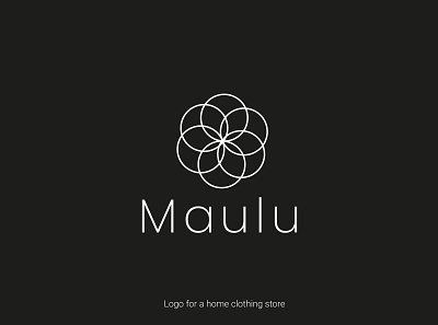 Logo for a home clothing store branding design graphic design illustration logo logofolio typography