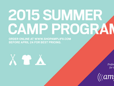 Camp Tee Mailer Cover direct mail angles camp