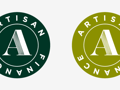 Artisan Finance Seal badge circle finance green seal