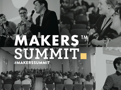 Makers Summit Concept archer conference futura summit yellow