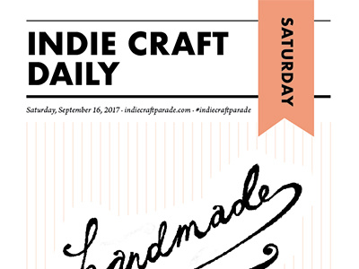Artist Newsletter greenville sc indie craft parade newsletter design print newspaper