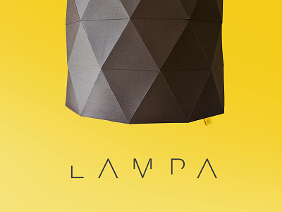 | LAMPA | logo gold lable lamp logo minimal triangle