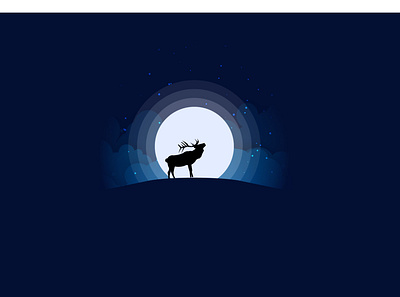 the moon adobe illustration artwork character design design freelance freelancer graphic design illustration vector illustration vector slate