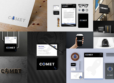 Branding For COMET branding design graphic design illustration logo typography vector