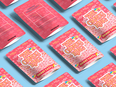 PACKAGING DESIGN FOR THE CANDY KING app branding design graphic design illustration logo typography ui ux vector