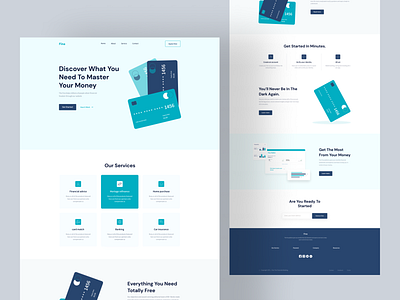 Fina-The Financial Landing Page