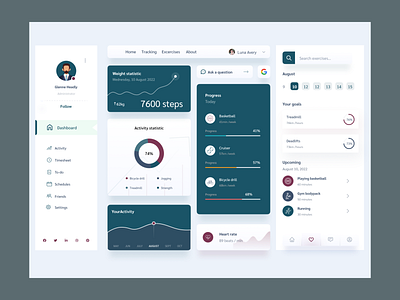 Fitness Tracker Dashboard