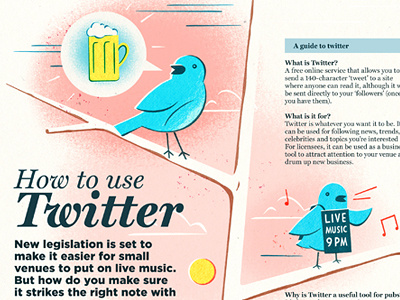 First Orders magazine beer birds heineken pub twitter