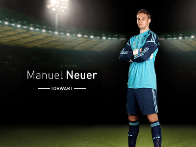 Germany's No 1: Manuel Neuer