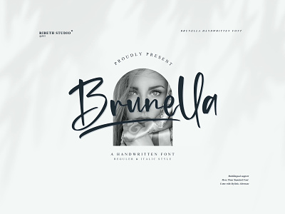 Brunella love font