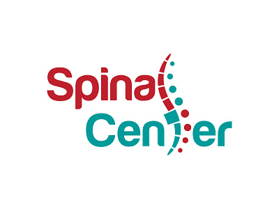 Spinal Center Chiropractor back center chiropractor health logo mark medical spinal spine
