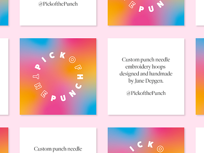 Business Card Design – Pick of the Punch