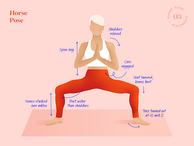 Barre Basic Blueprints – Horse Pose (03)