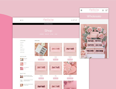 FeliciaBeauty E-Shop by Give IT design e shop eshop web web design