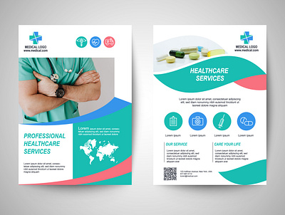 Medical Flyer Design branding design flyer desig flyer design graphic design