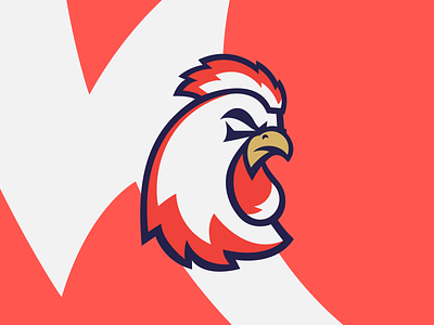 Rooster logo logo rooster logo rugby logo sport logo sports design sports identity sports logo vector logo